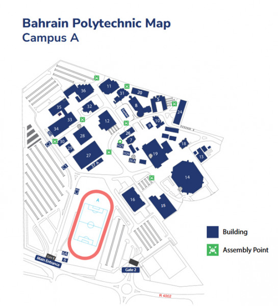 Campus A map