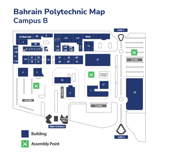 Campus B map
