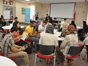 Students Attend Voluntary Awareness Day in Bahrain Polytechnic