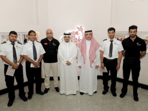 بوليتكنك البحرين تكرم موظفي الأمن لتفانيهم في الحيلولة دون حدوث حريق