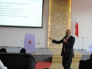 Mohammed Isa Delivers Lecture on “Networking”