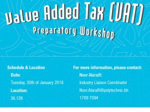 VAT Preparatory Workshop