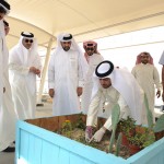 Bahrain Polytechnic supports the Southern Area Municipalities effort to beautifying spaces