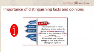 Distinguishing-between-factsXopinions