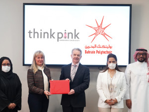 Bahrain Polytechnic and Think Pink renew Memorandum of Understanding